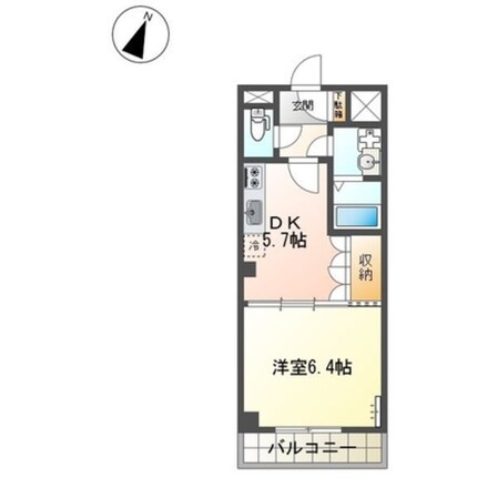 北花田駅 徒歩13分 2階の物件間取画像